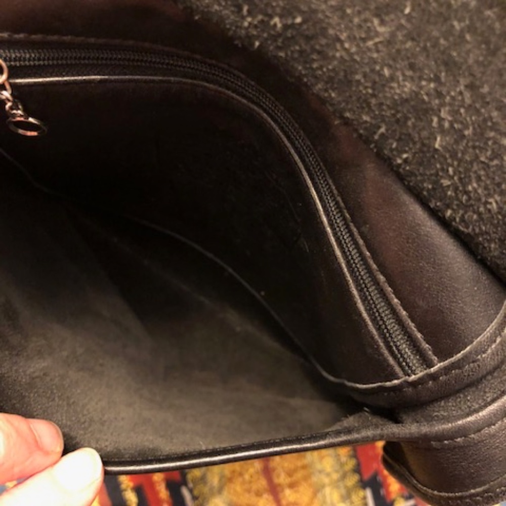 Black vintage Coach crossbody bag - Picture 5 of 11